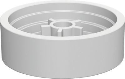 Bosch Accessoires PRO FPW-20 Kunststof afdekkap | 100 stuks - 1600A032GJ