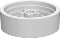 Bosch Accessoires PRO FPW-20 Kunststof afdekkap | 100 stuks - 1600A032GJ