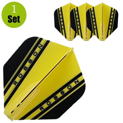 Robson Robson Standaard V Dartflights - Geel