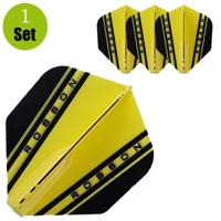 Robson Robson Standaard V Dartflights - Geel
