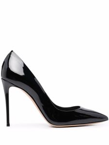 Casadei escarpins en cuir verni - Noir