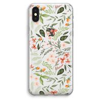 Sweet little flowers: iPhone XS Max Transparant Hoesje