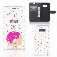 Samsung Galaxy S8 Plus Book Cover Donut Roze - thumbnail