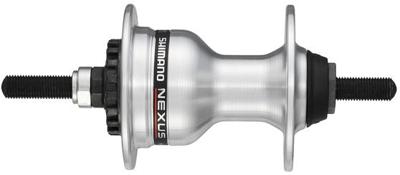 Shimano Voornaaf nexus hb-im 40 voor rollerbrake 36 gaats 100 mm - zilver
