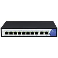VALUE PoE+ Gigabit Ethernet Switch, 8+2 Ports VALUE PoE+ Gigabit Ethernet Switch, 8+2 Ports