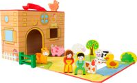 Small Foot speelkoffer boerderij 41 cm - thumbnail