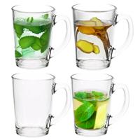 Luminarc Theeglas - 4x - transparant - glas - 8 x 11 cm - 320 ml - hittebestendig
