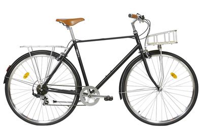 FabricBike City Classic 7 Speed Bicycle - Matte Black FabricBike City Classic 7 Speed Bicycle - Matte Black
