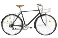 FabricBike City Classic 7 Speed Bicycle - Matte Black FabricBike City Classic 7 Speed Bicycle - Matte Black