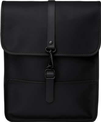 Rains Backpack Micro (Basiskleur: zwart, Type logo: nieuw Rains logo)