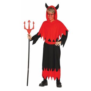 Rode duivel Mysticus kostuum voor kinderen 10-12 jaar (140-152)  -