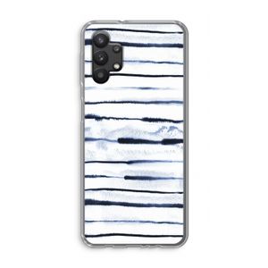 Ink Stripes: Samsung Galaxy A32 5G Transparant Hoesje