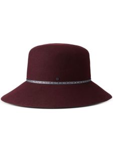 Maison Michel chapeau New Kendall à design repliable - Rouge