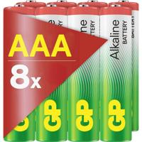 GP AAA Batterie GP Alkaline 1,5V 8 Stück AAA batterij (potlood) 1.5 V 8 stuk(s)