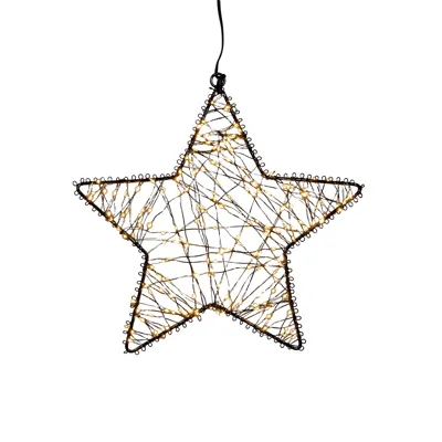 STER METAAL 200LED FLASH IP44 TRAFO MET TIMER EN DIMMER 26CM CLASSIC WARM