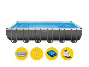 Intex Ultra Frame XTR Pool - 732 x 366 x 132 cm - met zandfilterpomp en accessoires