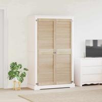 Kastdeuren 2 pcs Bruin 170 x 49.5 x 2.1 cm Massief grenenhout