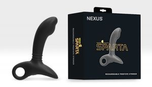 Nexus Sparta Prostaatmassage-hulpmiddel Zwart Silicium 1 stuk(s)