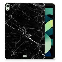 iPad Air (2020/2022) 10.9 inch Tablet Back Cover Marmer Zwart - Origineel Cadeau Vader - thumbnail