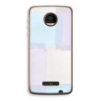 Square pastel: Motorola Moto Z Force Transparant Hoesje