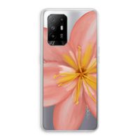 Pink Ellila Flower: Oppo A94 5G Transparant Hoesje
