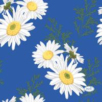 Duni Servetten daisy blue 24x24 cm
