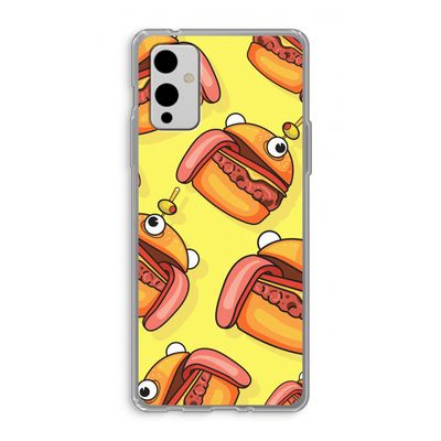Hamburger: OnePlus 9 Transparant Hoesje