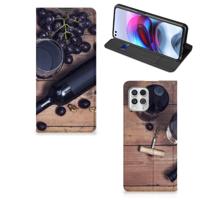 Motorola Moto G100 | Flip Style Cover | Wijn