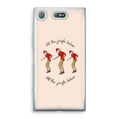 Jingle Ladies: Sony Xperia XZ1 Compact Transparant Hoesje