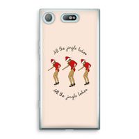 Jingle Ladies: Sony Xperia XZ1 Compact Transparant Hoesje
