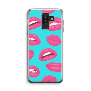 Bite my lip: Samsung Galaxy J8 (2018) Transparant Hoesje