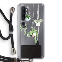 Hang In There: Xiaomi Mi Note 10 Pro Transparant Hoesje met koord