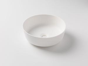 Balmani Zone waskom matte Solid Surface rond Ø 35 cm