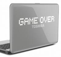 Sticker laptop Game Over Sticker laptop Game Over