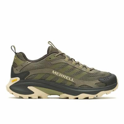 Wandelschoenen voor Heren Merrell Moab Speed 2 Olijf - Maat: 45