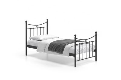 Bed Molly Zwart 90x200cm