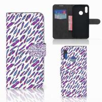 Honor 10 Lite | Telefoon Hoesje | Feathers Color