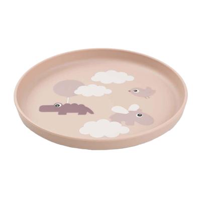 Done By Deer vakjesbord blije wolken roze