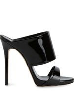 Giuseppe Zanotti sandales Andrea à talon haut - Noir