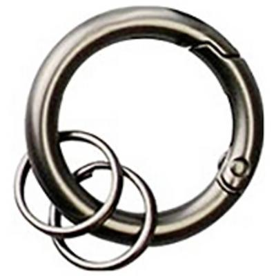 Basi 0006-0155 4026434178838 Sleutelring Grijs (mat), Zwart 10 stuk(s)