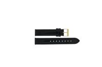 Horlogeband Guess GW0098L3 / W0098L3 / Sugar Leder Zwart 16mm