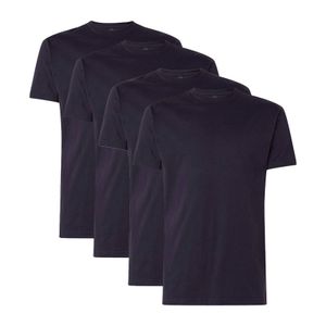 Alan Red 4-pack t-shirts ronde hals Virginia zwart