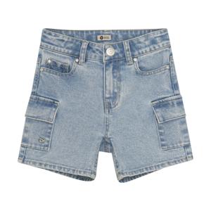 Daily7 Zomer short jongens - medium blauw - cargo - denim