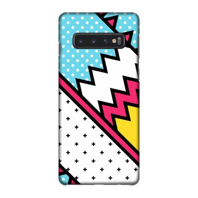 Pop Art #2: Samsung Galaxy S10 4G Volledig Geprint Hoesje