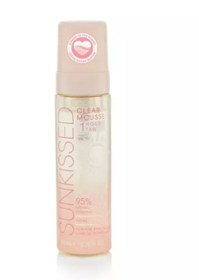 Sunkissed Self Tan Clear Mousse 1 Hour Tan 200ml