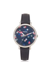 Horlogeband Fossil ES4103 Leder Blauw 12mm