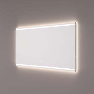 Hipp Design 7000 spiegel met LED verlichting en spiegelverwarming 140x70cm