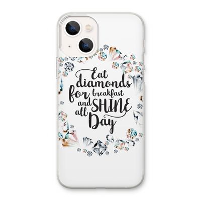 Diamonds: iPhone 13 Transparant Hoesje
