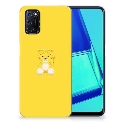 OPPO A52 | A72 Telefoonhoesje met Naam Baby Leopard OPPO A52 | A72 Telefoonhoesje met Naam Baby Leopard
