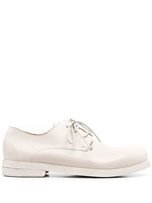 Marsèll derbies à lacets - Blanc